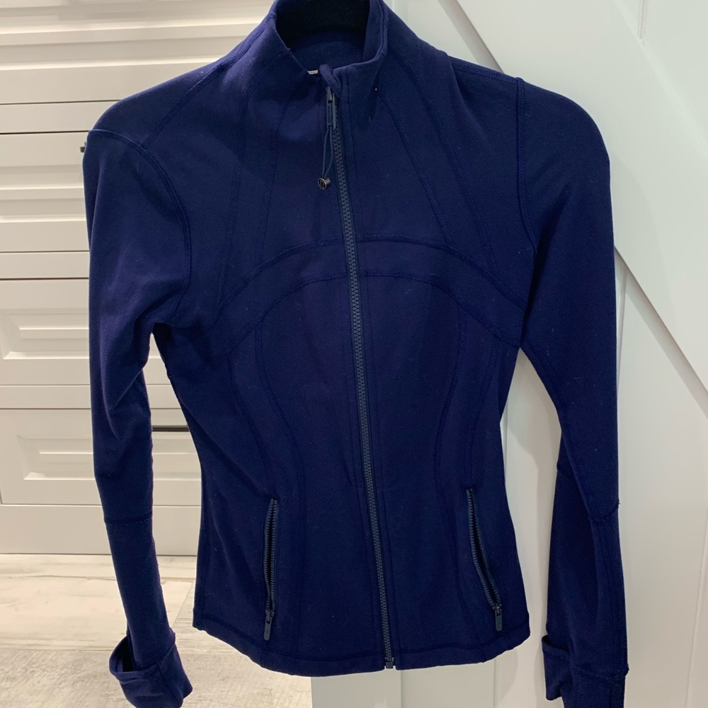 Navy Lululemon Define Jacket
